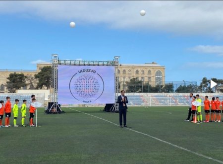 “Ulduz” futbol akademiyasının açılış mərasimi olub