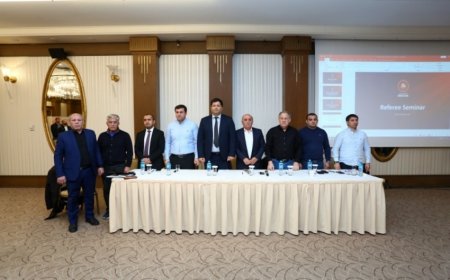 Azərbaycan Güləş Federasiyasının təşkil etdiyi məşqçilərin ümumrespublika seminarı davam edir