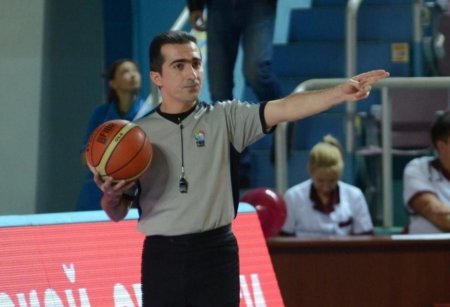 Azərbaycanın basketbol hakimi Avropa Kubokunun oyununa təyinat alıb