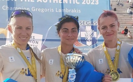 Azərbaycan atleti Balkan çempionatında ikinci yeri tutub