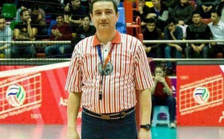 Azərbaycanın beynəlxalq dərəcəli voleybol hakimi 