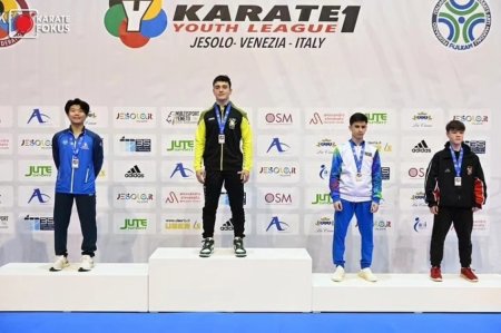 Azərbaycan karateçiləri İtaliyada iki medal qazanıblar