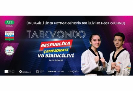 Taekvondo üzrə Azərbaycan çempionatı keçiriləcək