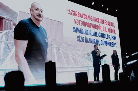 Azərbaycan gəncləri Prezidentin siyasi kursuna sadiqdirlər