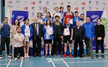 Badminton üzrə Azərbaycan çempionatında 5 kateqoriya üzrə qaliblər müəyyənləşib
