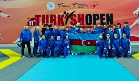 Azərbaycan taekvondoçuları Türkiyə açıq çempionatında daha 4 medal əldə ediblər
