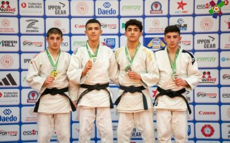 Azərbaycan cüdoçuları Türkiyədə Avropa Kubokunun ilk günündə 12 medal qazanıblar