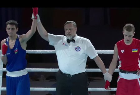 Azərbaycanın daha bir boksçusu Avropa çempionu tituluna yiyələnib
