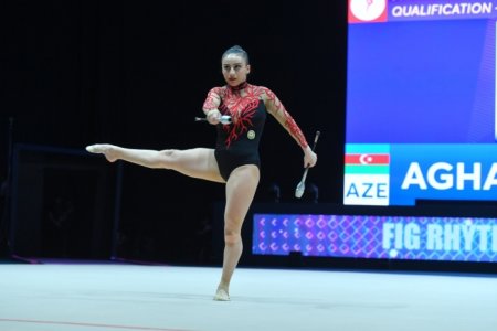 Azərbaycan gimnastı Bakıdakı Dünya Kubokunda finala yüksəlib
