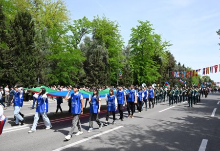 Mingəçevirdə “Prezident Kuboku-2024” reqatasının iştirakçılarının rəsmi paradı olub