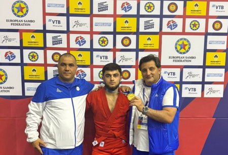 Azərbaycan sambo millisi 8 ildən sonra Avropa çempionatında qızıl medal qazanıb