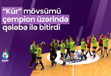 Qadın həndbolçular arasında Azərbaycan çempionatına yekun vurulub