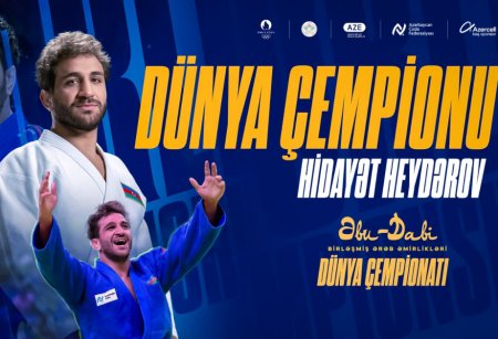 Hidayət Heydərov dünya çempionatının qalibi olub