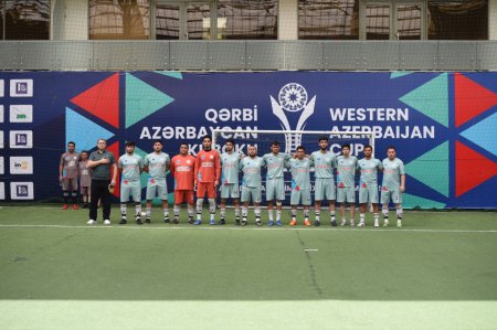 “Qərbi Azərbaycan Kuboku” uğrunda minifutbol turnirinin açılış mərasimi keçirilib