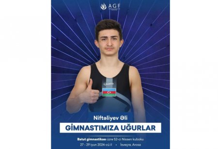 Azərbaycan gimnastları beynəlxalq turnirdə iştirak edəcəklər