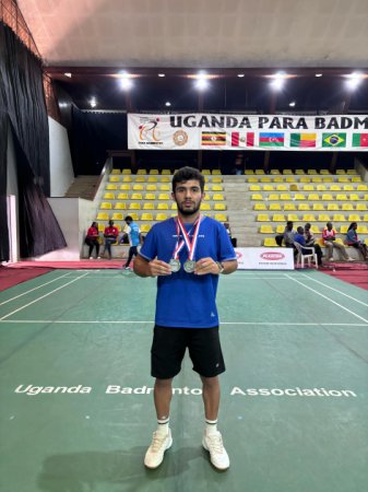 Azərbaycan parabadmintonçusu beynəlxalq turnirdə iki medal qazanıb