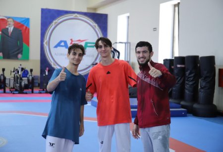 Azərbaycan taekvondoçusu Paris Olimpiadasına türkiyəli idmançı ilə hazırlaşır