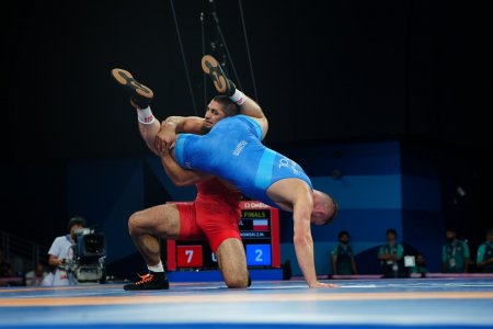 Paris-2024: Maqomedxan bürünc medal uğrunda güləşəcək