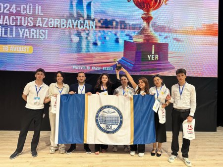 BDU-nun komandası “Enactus” Azərbaycan Milli Yarışmasında III yeri tutub