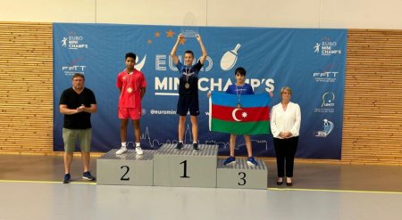 Stolüstü tennisçimiz Fransadan medalla dönür