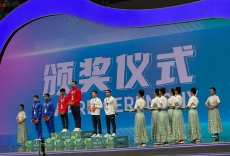 Azərbaycan gimnastı Dünya Oyunlarında gümüş medal qazanıb Azərbaycan gimnastı Dünya Oyunlarında gümüş medal qazanıb