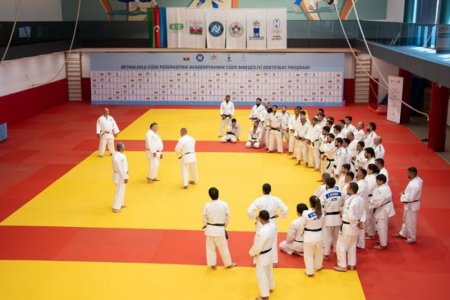 Bakıda Beynəlxalq Cüdo Federasiyası Akademiyasının məşqçilik üzrə sertifikat proqramına start verilib Bakıda Beynəlxalq Cüdo Federasiyası Akademiyasının məşqçilik üzrə sertifikat proqramına start verilib