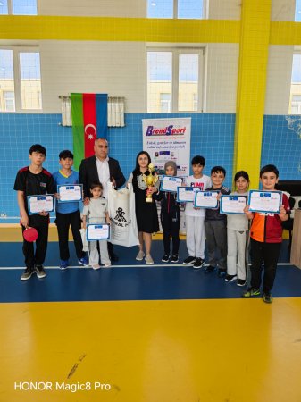 Ulu Öndər Heydər Əliyevin anadan olmasının 103 illiyinə həsr olunmuş stolüstü tennis turniri keçirilib